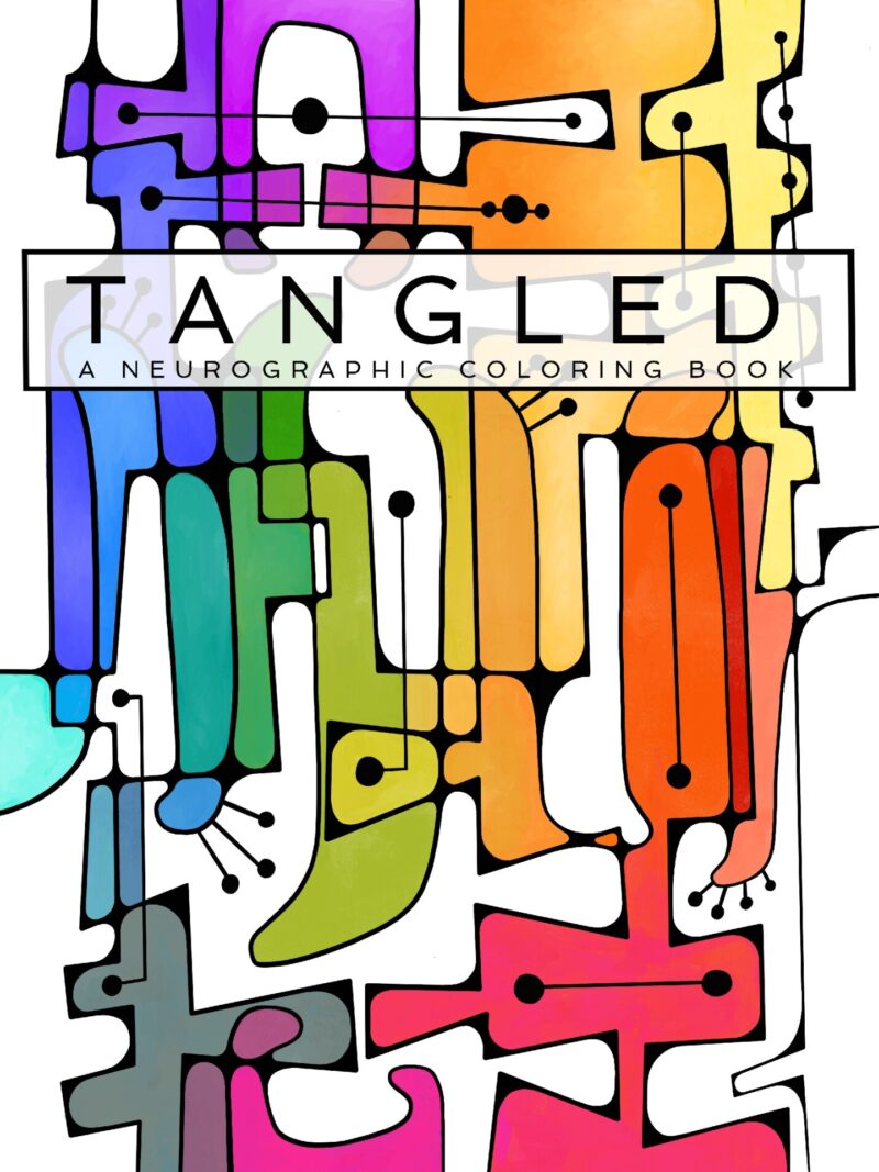Tangled Neurographic Coloring Book