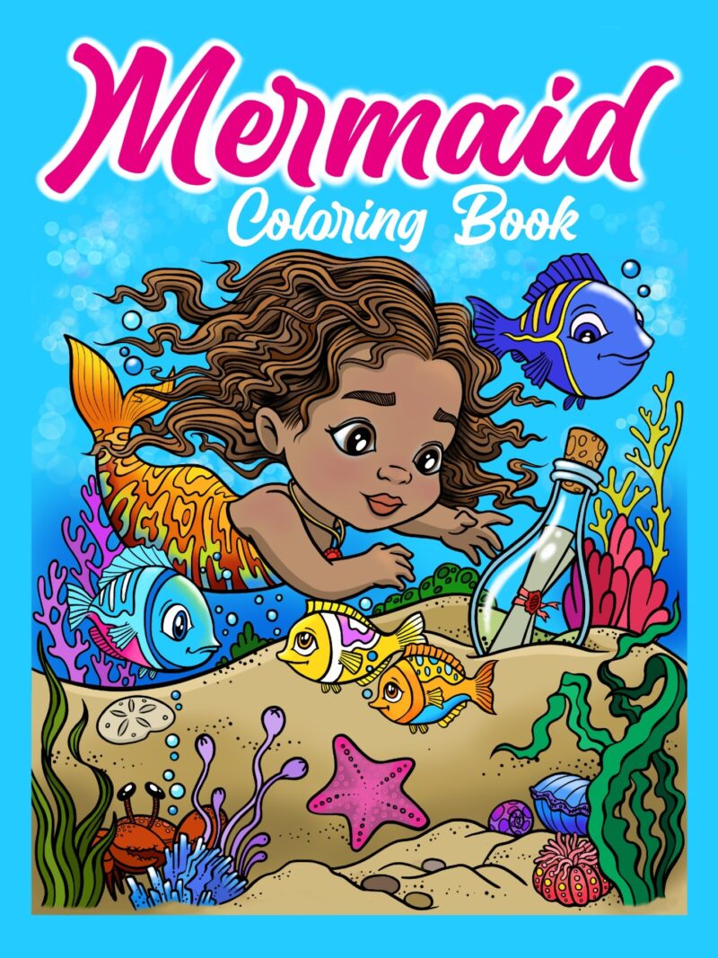 Mermaid Children's Coloring Book